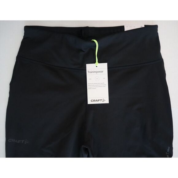 Craft 1909631-999000 Women's Sz Large Black ADV Essence Wind Training Tights - Picture 7 of 16